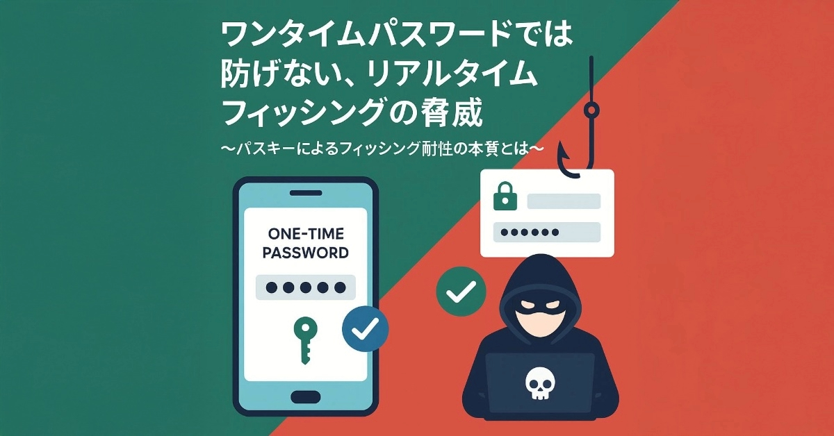 The threat of real-time phishing that cannot be prevented by one-time passwords - The true nature of phishing resistance using passkeys